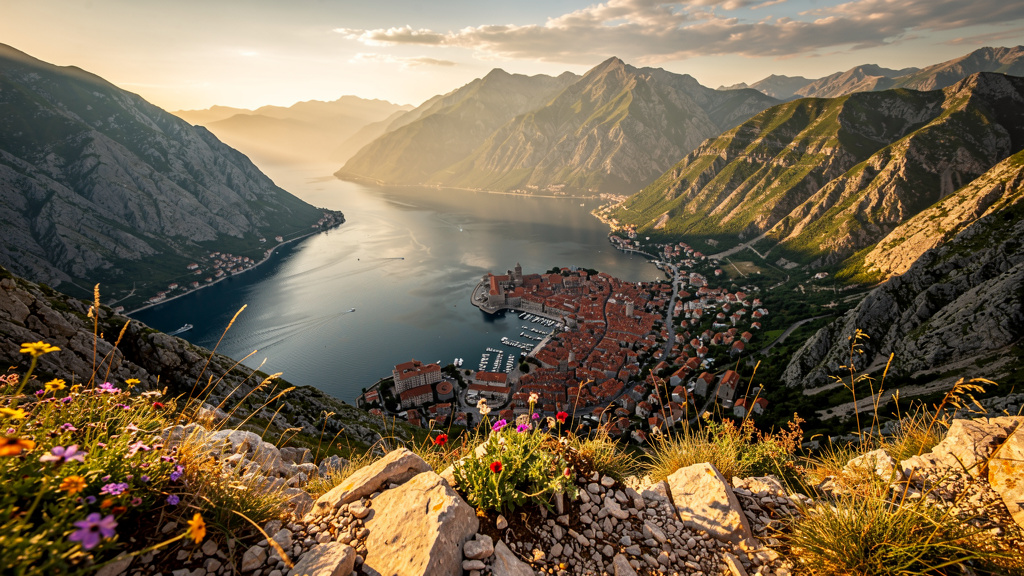Montenegro, where the coast and the mountains are an hour apart